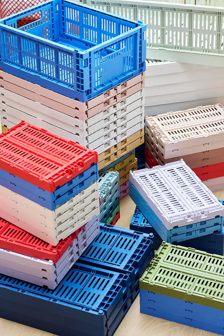 Colour crate M, electric blue von HAY - 4 - Jacobsen Plus