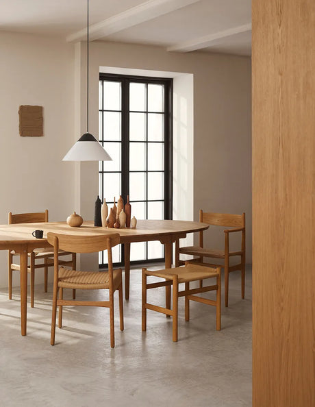 HJW38 Opala Pendelleuchte von Hans J. Wegner - Schwarz - Jacobsen Plus