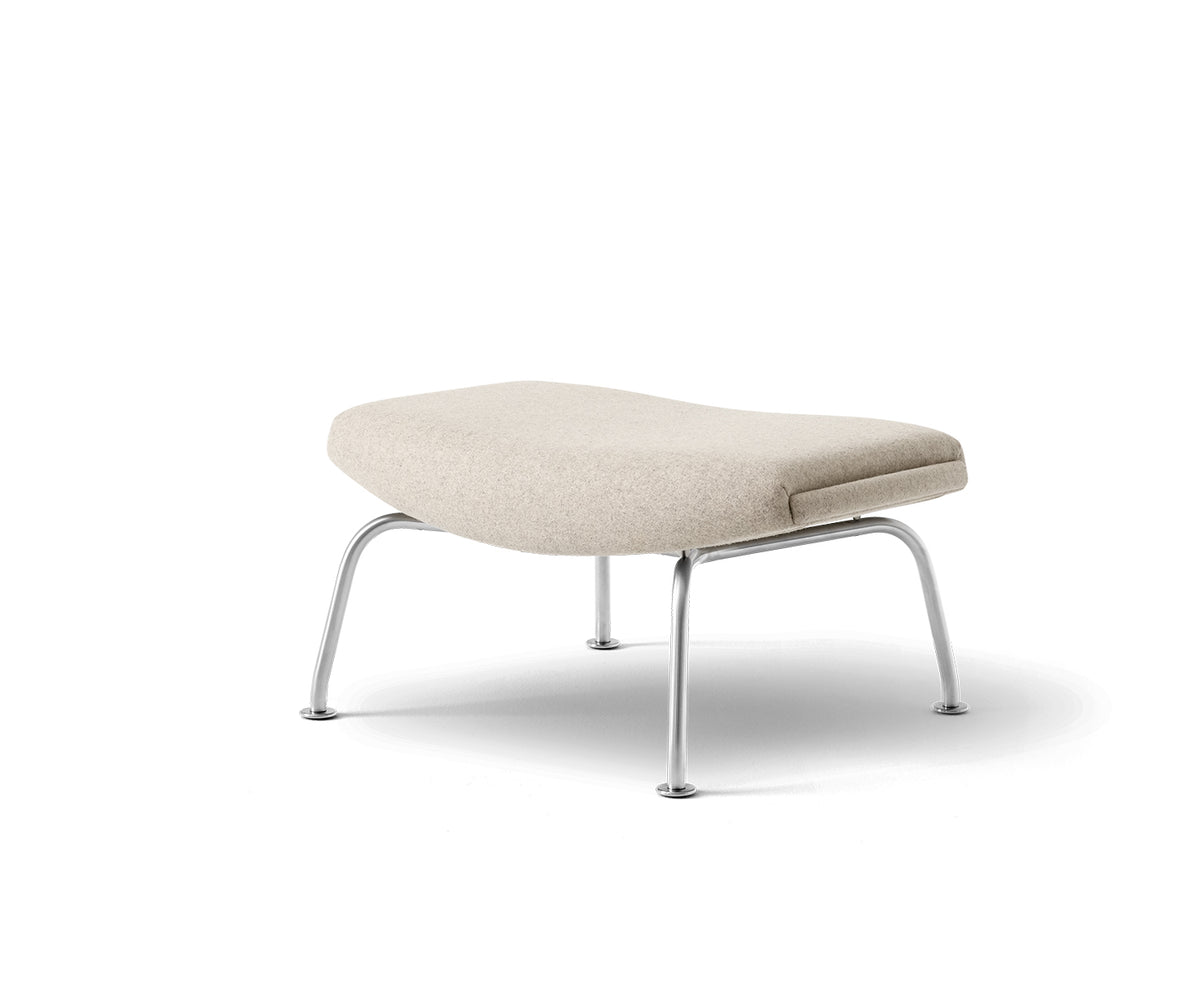 Ox Chair Hocker von Hans J. Wegner - Divina Melange 227 - Jacobsen Plus