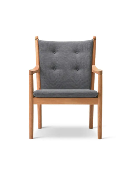 1788 Sessel von Hans J. Wegner - Stofgruppe 1 / Eiche geseift - Jacobsen Plus
