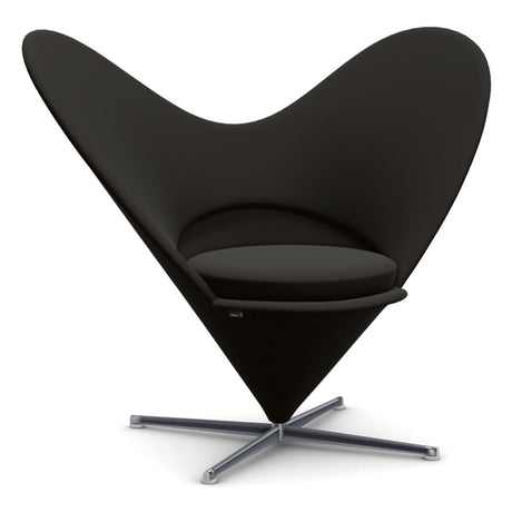 Heart Cone Chair von Verner Panton - Tonus 01 Schwarz - Jacobsen Plus