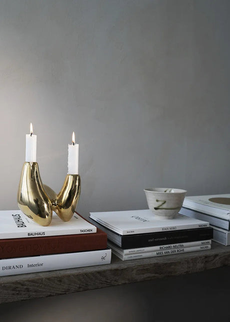 Unity Kerzenhalter, Gold von Hein Studio - 2 - Jacobsen Plus
