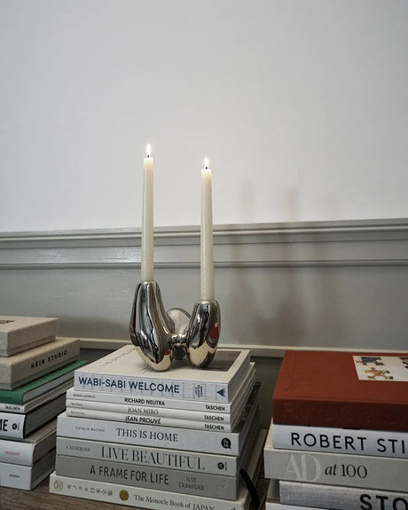 Unity Candleholder, Silber von Hein Studio - 3 - Jacobsen Plus