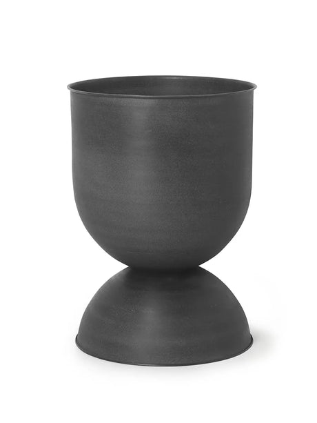Hourglass Pot, Schwarz von Ferm Living - Large - Jacobsen Plus