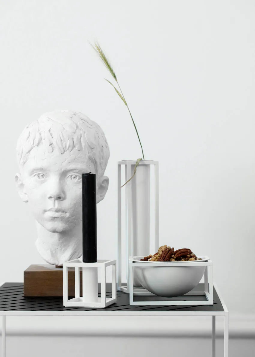 Kubus Bowl Centerpiece Small, Weiß fra Audo Copenhagen - 4 - Jacobsen Plus