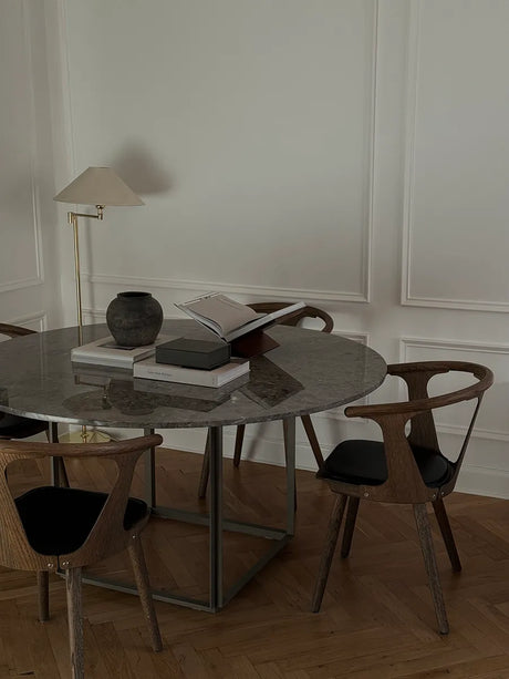 Florence Esstisch Ø145, gris du marais/Beige grey von New Works - 4 - Jacobsen Plus
