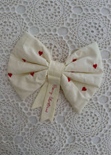 Christmas Bow - Butter Yellow fra Blåmst - 1 - Jacobsen Plus