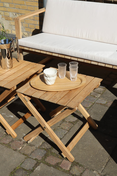 BM5868 Beistelltisch in Teak von Børge Mogensen - 2 - Jacobsen Plus