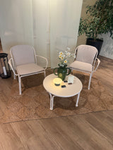 Thorvald loungesæt i Ivory med 1 loungebord og 2 stole inkl. hynder fra &Tradition - 3 - Jacobsen Plus