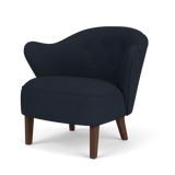 Ingeborg Sessel von Audo Copenhagen - Textil / Fiord 0782 / Geräucherte Eiche - Jacobsen Plus