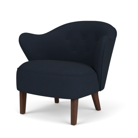 Ingeborg Sessel von Audo Copenhagen - Textil / Fiord 0782 / Geräucherte Eiche - Jacobsen Plus