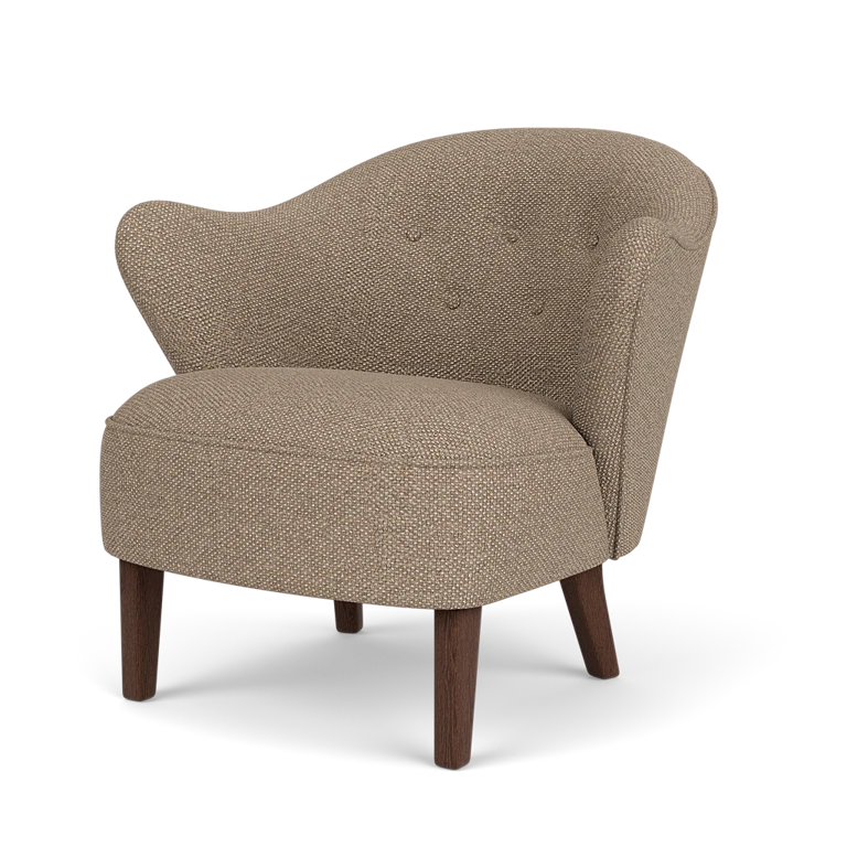 Ingeborg Sessel von Audo Copenhagen - Textil / Logan Flint / Geräucherte Eiche - Jacobsen Plus