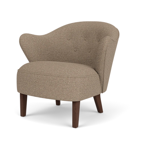 Ingeborg Sessel von Audo Copenhagen - Textil / Logan Flint / Geräucherte Eiche - Jacobsen Plus
