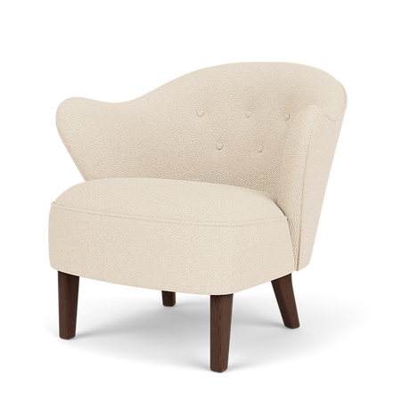 Ingeborg Sessel von Audo Copenhagen - Textil / Logan Jasmine / Geräucherte Eiche - Jacobsen Plus