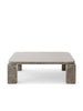 Atlas Couchtisch 820x820, Gris Du Marais von New Works