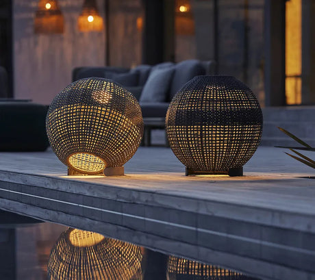 Illusion Lampe, rund von Cane-line - 2 - Jacobsen Plus
