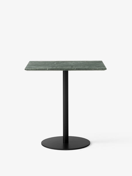 In Between Bord SK16, schwarzes Gestell von &Tradition - Verde Guatemala Marmor - Jacobsen Plus