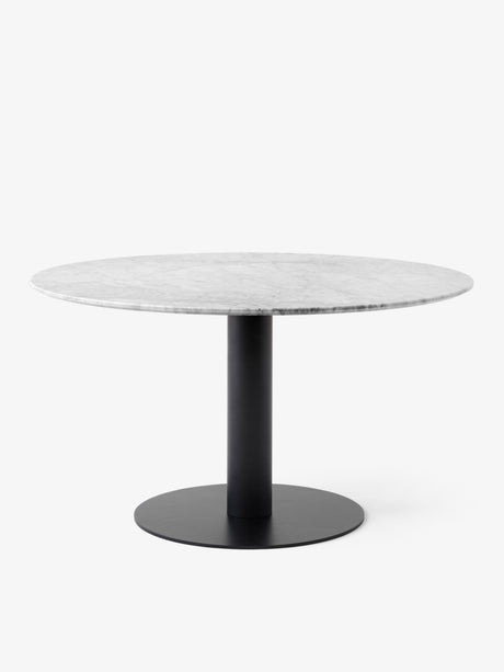 In Between Bord SK20, Schwarz stel fra &Tradition - Bianco Carrara - Jacobsen Plus