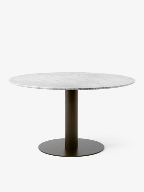 In Between Bord SK20, Bronzed Gestell von &tradition - Bianco Carrara - Jacobsen Plus