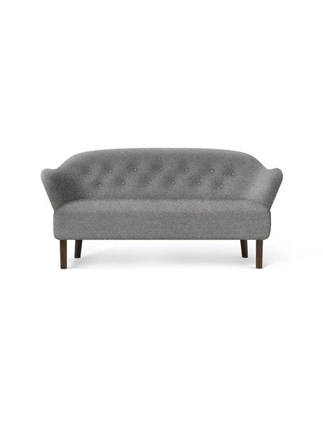 Ingeborg Sofa von Audo Copenhagen - Textil / Hallingdal 65, 130 / Geräucherte Eiche - Jacobsen Plus