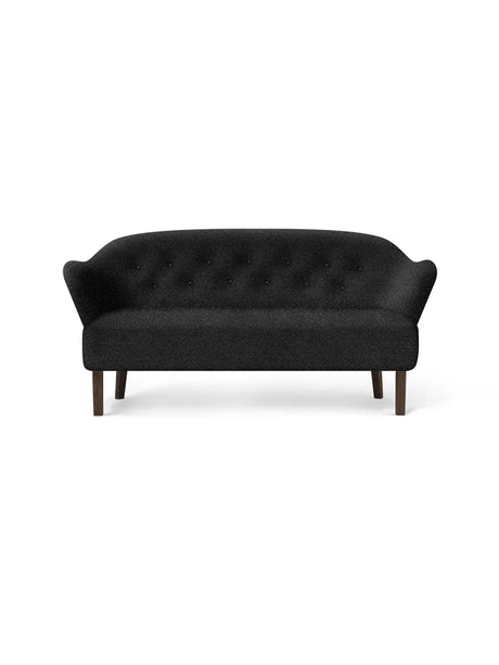 Ingeborg Sofa von Audo Copenhagen - Textil / Hallingdal 65, 180 / Geräucherte Eiche - Jacobsen Plus