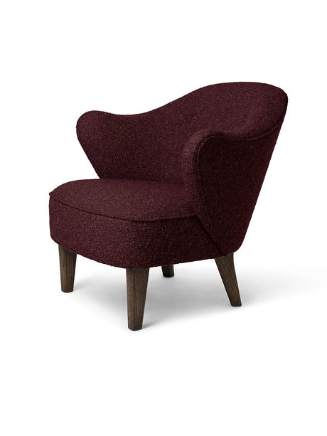 Ingeborg Sessel von Audo Copenhagen - Textil / Vidar 3, 693 / Geräucherte Eiche - Jacobsen Plus