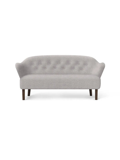 Ingeborg Sofa von Audo Copenhagen - Textil / Vidar 3, 123 / Geräucherte Eiche - Jacobsen Plus