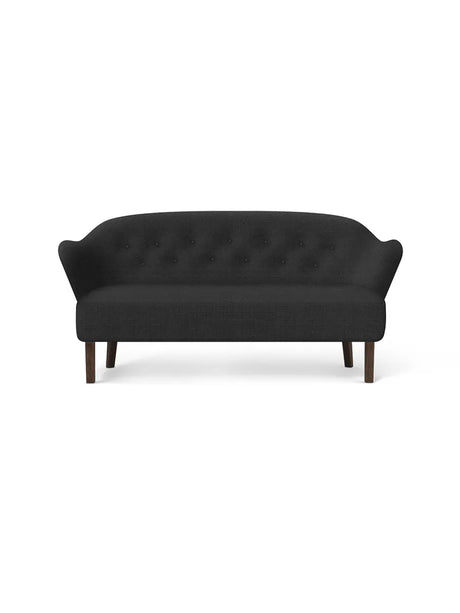Ingeborg Sofa von Audo Copenhagen - Textil / Vidar 3, 182 / Geräucherte Eiche - Jacobsen Plus