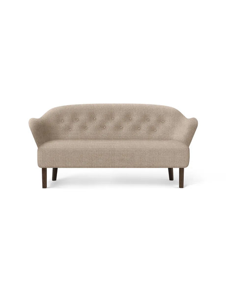 Ingeborg Sofa von Audo Copenhagen - Textil / Vidar 3, 222 / Geräucherte Eiche - Jacobsen Plus
