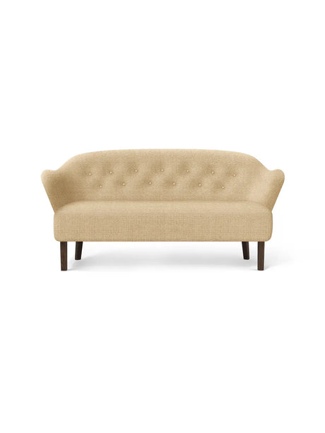 Ingeborg Sofa von Audo Copenhagen - Textil / Vidar 3, 323 / Geräucherte Eiche - Jacobsen Plus