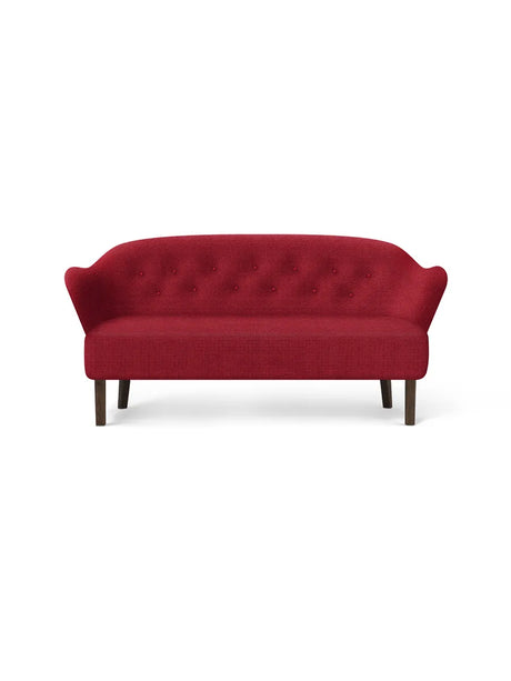 Ingeborg Sofa von Audo Copenhagen - Textil / Vidar 3, 582 / Geräucherte Eiche - Jacobsen Plus