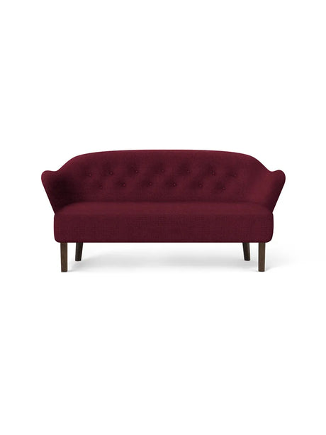 Ingeborg Sofa von Audo Copenhagen - Textil / Vidar 3, 693 / Geräucherte Eiche - Jacobsen Plus