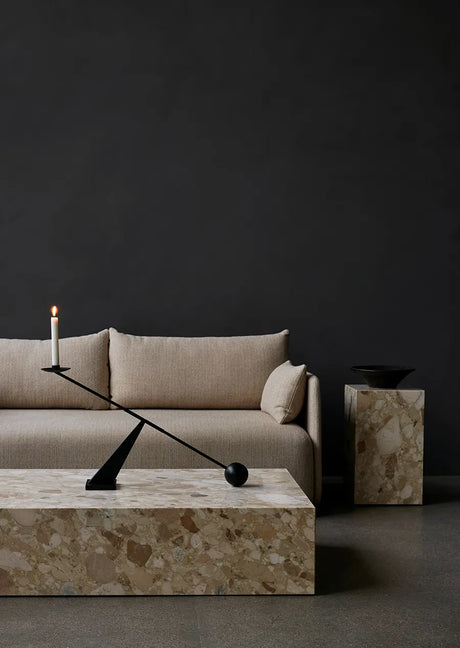 Interconnect Kerzenhalter, schwarz von Audo Copenhagen - 3 - Jacobsen Plus