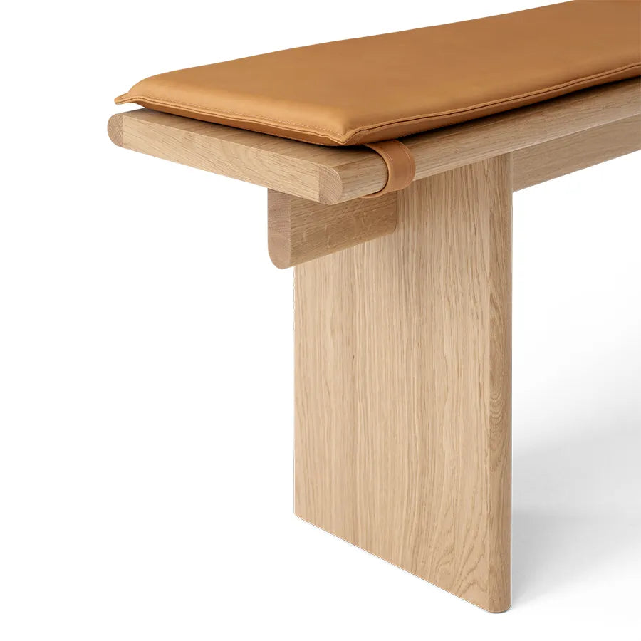 Ita hynde til Ita OS5 Bænk fra &Tradition - Noble Aniline Leather Cognac - Jacobsen Plus