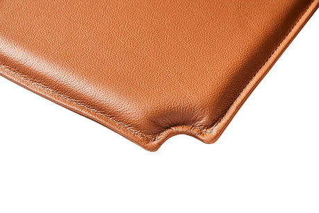 Kissen für Wishbone Chair CH24, cognac Leder - 3 - Jacobsen Plus