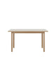 ESSENTIAL OAK spisebord 140x90 cm Mushroom, fra WB Manufaktur