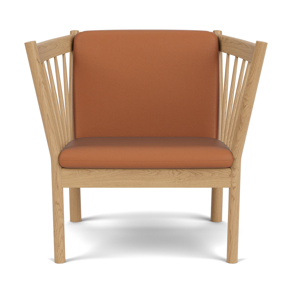 J146 Sessel von FDB Møbler - Cognac Leder - Jacobsen Plus