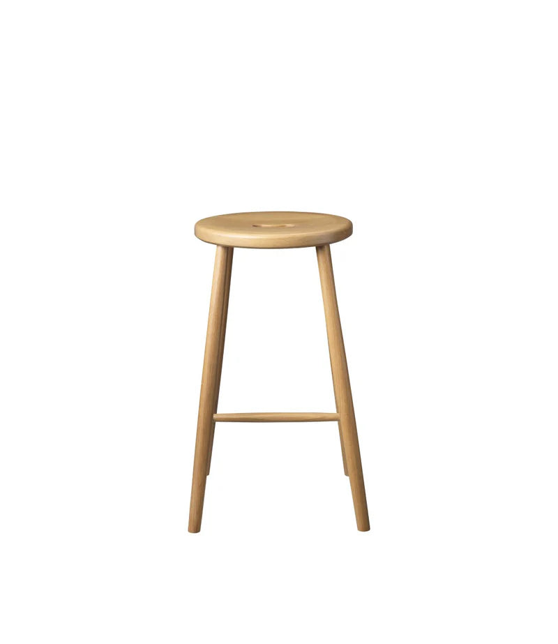 J27C Counter Barhocker von Børge Mogensen - Lackierte Eiche - Jacobsen Plus