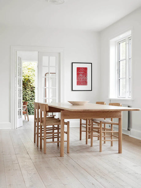 Post Esstisch 225 cm von Fredericia Furniture - Geölte Eiche - Jacobsen Plus