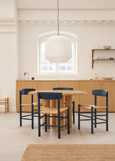 J39 Folkestolen, indigo blue von Børge Mogensen - 2 - Jacobsen Plus