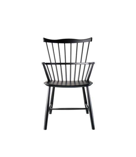 J52B Spisebordsstol fra FDB Møbler - Jet Black - Jacobsen Plus