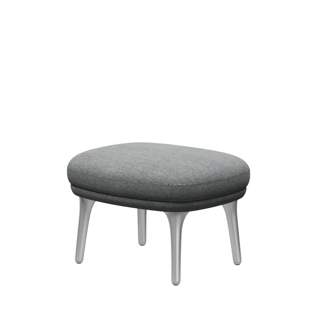 Ro Hocker fra Fritz Hansen - Hallingdal - 116 Weiß Grau - Jacobsen Plus