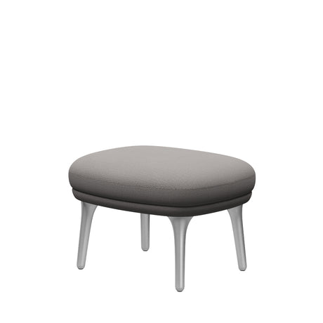Fri Hocker mit Aluminiumgestell von Fritz Hansen - Christianshavn - 1110 Gelb - Jacobsen Plus