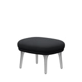 Fri Hocker mit Aluminiumgestell von Fritz Hansen - Christianshavn - 1174 Dunkelgrau - Jacobsen Plus