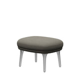 Fri Hocker mit Aluminiumgestell von Fritz Hansen - Hallingdal - 123 Beige - Jacobsen Plus