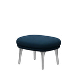 Fri Hocker mit Aluminiumgestell von Fritz Hansen - Hallingdal - 890 Blau/Grün - Jacobsen Plus
