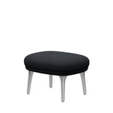 Fri Hocker mit Aluminiumgestell von Fritz Hansen - Hallingdal - 968 Lila/Grün - Jacobsen Plus
