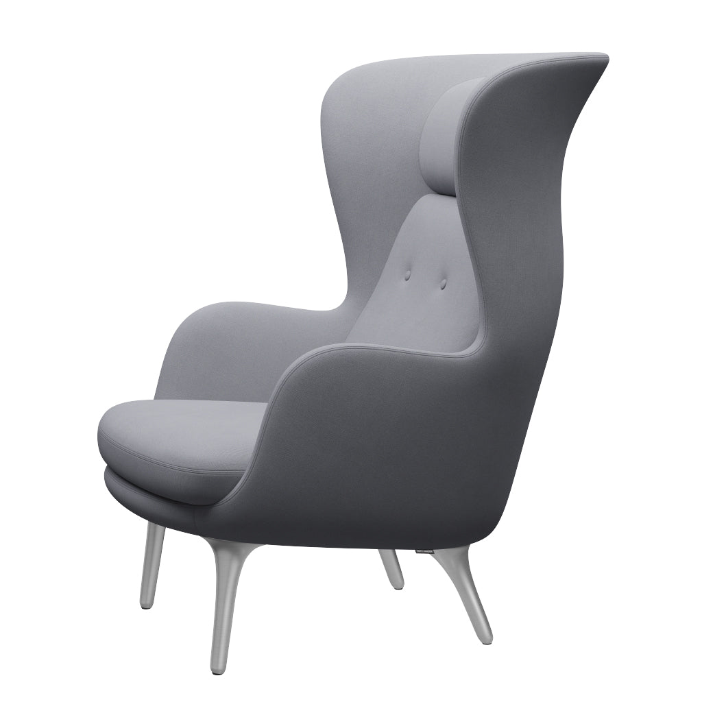 Ro Sessel fra Fritz Hansen - Christianshavn - 1170 Hellgrau Uni - Jacobsen Plus