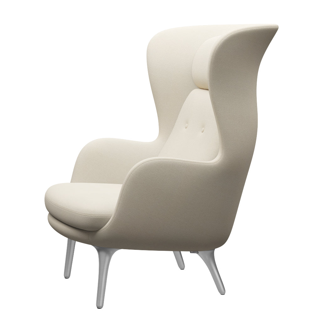 Ro Sessel fra Fritz Hansen - Hallingdal - 100 Off-White - Jacobsen Plus