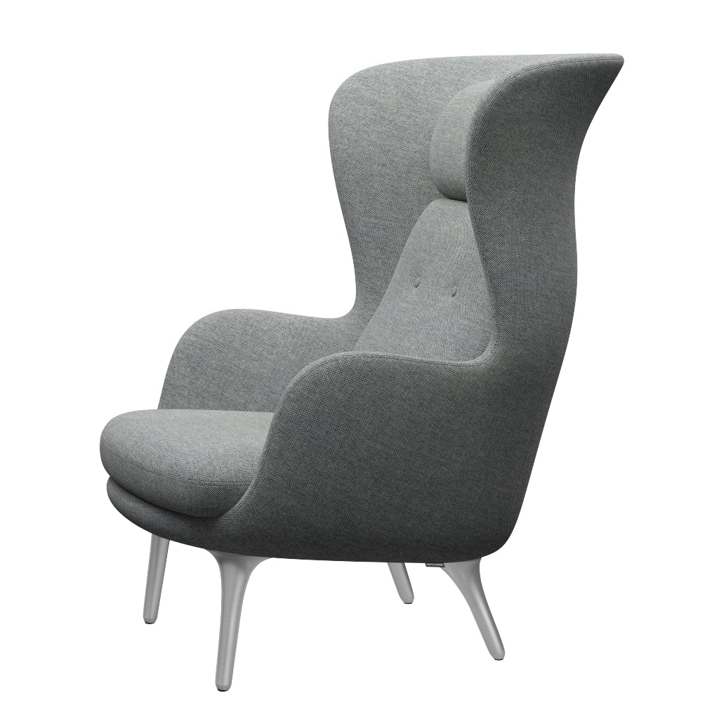 Ro Sessel fra Fritz Hansen - Hallingdal - 116 Weiß Grau - Jacobsen Plus